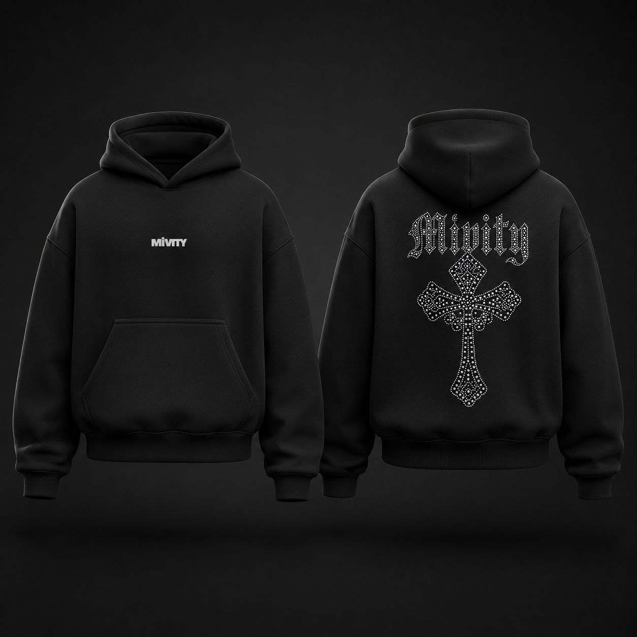 Hoodie Essential black