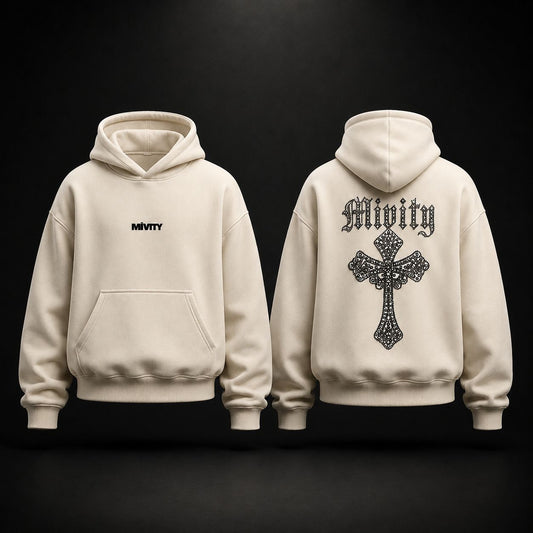 Hoodie Essential white